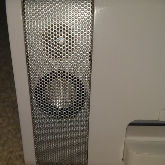 White Portable Stereo Speaker with AC Adapter & Cord OD-SP5 - Picture 2 of 14